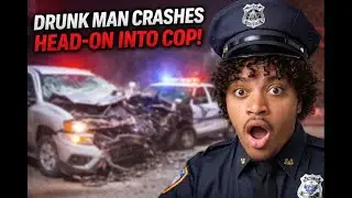 MAN STARTS HIS NEW YEAR OFF BY CRASHING INTO A COP (BODYCAM REVIEW)