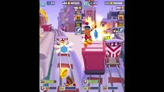 Subway Surfers Winter Wonderland 2024 Collect 10 Season Hunt Tokens #shorts
