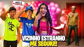 O VIZINHO ESTRANHO SEGUIU O GABRIEL E O ESTEVÃO ATÉ A FESTA DA LORENA!