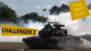 Танк Challenger 2 &mdash; Танковый фестиваль 2022 &mdash; Выставка танков в танковом музее Бовингтона, Дорсет