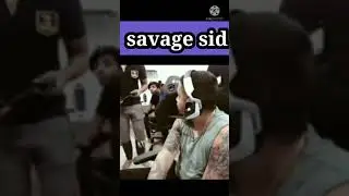 comedian sid is zereef स्मोकिंग  savege sid #sid #shorts #s8oul