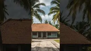 Traditional tiled house front view #modernarchitecture