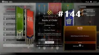 Let's Play Dynasty Warriors: Origins (PS5) #144 - U.W. Challenge - Battle of Chibi (Sun)