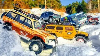 10 RC Cars OFF Road Snow Expedition &ndash; Jeep, KAMAZ, Hummer, Land Rover &mdash; Wilimovich