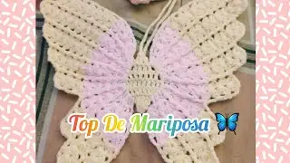 Top Mariposa para niña de 3 a 5 años facil y rapido