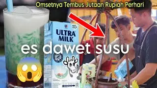 ES DAWET SUSU Viral di TikTok‼️Omset Capai Jutaan Rupiah Perhari‼️Pembeli Membludak