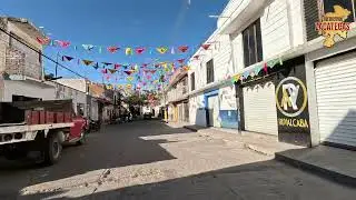 PRINCIPALES CALLES DE VILLA GARCIA ADORNADAS