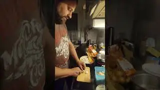 Gyros mit Extra Zwiebel.TEIL 3/23, PARBOILED Reis und selbstgemachten Zaziki nach Marek's Art #spa&szlig;