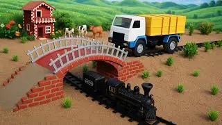 A Creative Bridge Model Making project Ideas Miniature Tools Science Project Diy Construction Works 