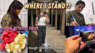 Where i stand??Took grand test for NEET PG, Tough life after MBBS ! Ft @manipalmedace