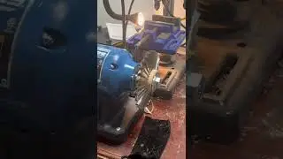 Use a carding wheel on rust&hellip; NOT A WIRE WHEEL!!! (Check out the full video for more!!!)