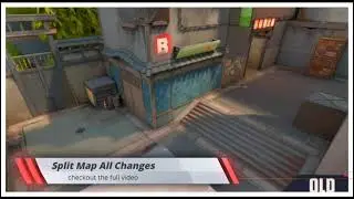 update 2.01 split Map major changes-  valorant #shorts