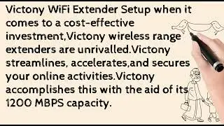 Victony WiFi Extender Setup