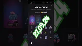 Pixel Tap  Combo 27 sep #daily #today #combo #dailycombo #pixelverse #pixeltap