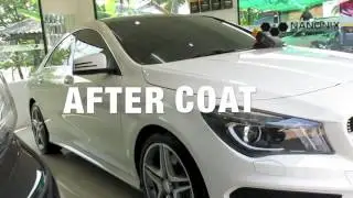 Phủ gốm Ceramic NANONIX PRESTIGE bảo vệ sơn xe Mercedes-Benz tại Việt Nam