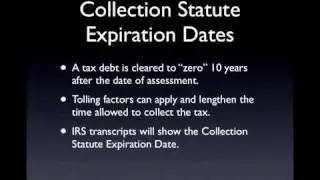 Tax attorney explains IRS collection statute of limitations