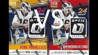 2018 Panini Donruss Optic Football Blaster Box Break / Target VS Walmart