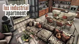 lux industrial apartment \\ The Sims 4 speed build