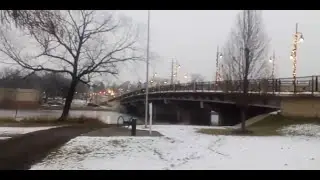 South Elgin, Illinois bike ride -- houses, parks, river, downtown