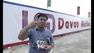 Mr. Joserg Pila, a satisfied customer during auction in Davao