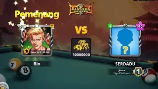 8 ball pool the enemy makes a mistake in betting 10M balls are immediately spent || RIO BALL POOL