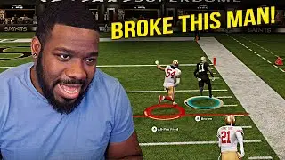 Madden 25 - A.J. BROWN IN PLAYOFFS BROKE THE OPPONENT