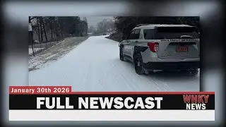 TWO KILLED IN FIRE, WINTER STORM, NEWTON MAN FENTANYL SENTENCE | WHKY Full News, Fri. 1/30/26