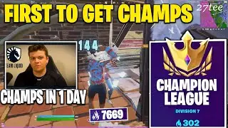 SCOPED Finally Gets To Champions League After Arena Point Reset In Fortnite Season 8