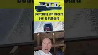 Transom Rebuild & Inboard to Outboard Conversion | Classic Boat Restoration