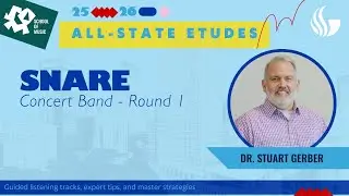 GMEA 2025&ndash;2026 All-State Snare Drum Round 1 | Concert Band | Georgia State School of Music