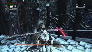 Bloodborne - How to easily cheese Martyr Logarius.