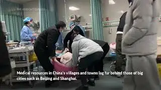 Packed emergency wards as COVID roils Chinese towns