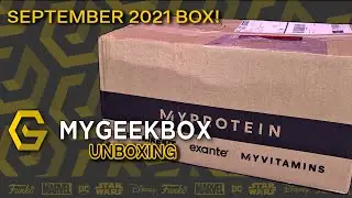 What's inside My Geek Box Subscription Box for September 2021?