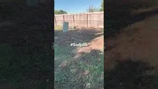 Grass needs to be filled #sodjob #webuyproperties #contractorsinsuranceagent #contractorsinsurance