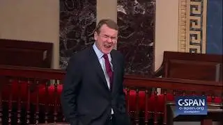 RAW: Sen. Michael Bennet delivers emotional speech on Government Shutdown (C-SPAN)