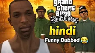 Gta San Andreas funny hindi dubbing || Ev Haunted || #gtasanandreas #hindi