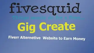 Fivesquid Service Create | কিভাবে ফাইভস্কুইড থেকে উপার্জন করবেন | fivesquid bangla tutorial