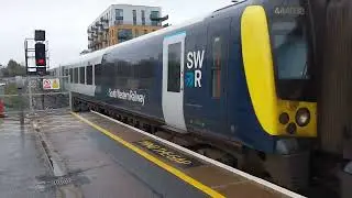 SWR Class 444030 Desiro & Class 444021 Departing From Guildford The 12th of April 2023