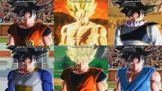 DB XV MOD : ★ GOKU PACK MOD ★ [14 different costumes]