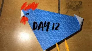 [JULIE FOLDS] - 2025 Origami Day 12 : Inside and Outside Reverse Folds (Better Audio with Earbuds)