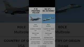 F-16 vs Su-30 | Most Used Fighter Jets in the World Compared