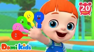 Balloons Finger Family Song!🎈 + More Nursery Rhymes, Kids Songs | LEFUN Kids TV