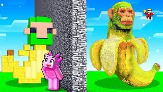 Minecraft CHIMPANZINI BANANINI Build Battle!