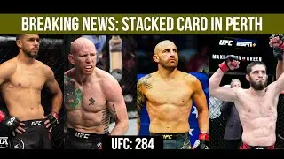 MMA News: UFC 284 has a Main and Co-main event! The battle for P4P #1