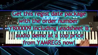 How OH HOLY NIGHT sounds on Yamaha Genos with the YAMREGS sound package YR00009 ║ www.YAMREGS.com