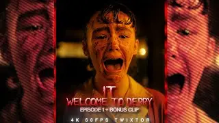 IT: WELCOME TO DERRY | EPISODE 1 | 4K 24FPS TWIXTOR | SCENEPACK | FREE CLIP | WITHOUT CC | 2025