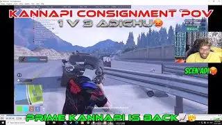 KANNAPPI CONSIGNMENT POV🥵 | Pd യെ 1v3 അടിച്ചു🥶 | Prime Kannappi Is Back💀