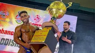 NPC Odisha 2023 overall fight . Beast mode on. #bodybuilding #npc #bodybuilder #mrbeast #winner