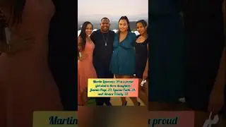 Cute pictures of Martin Lawrence with his daughters over the years #shorts #smile