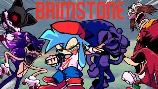 FNF Brimstone But The Triple Trouble Cast and Majin Sonic Sing It (FNF Cover)